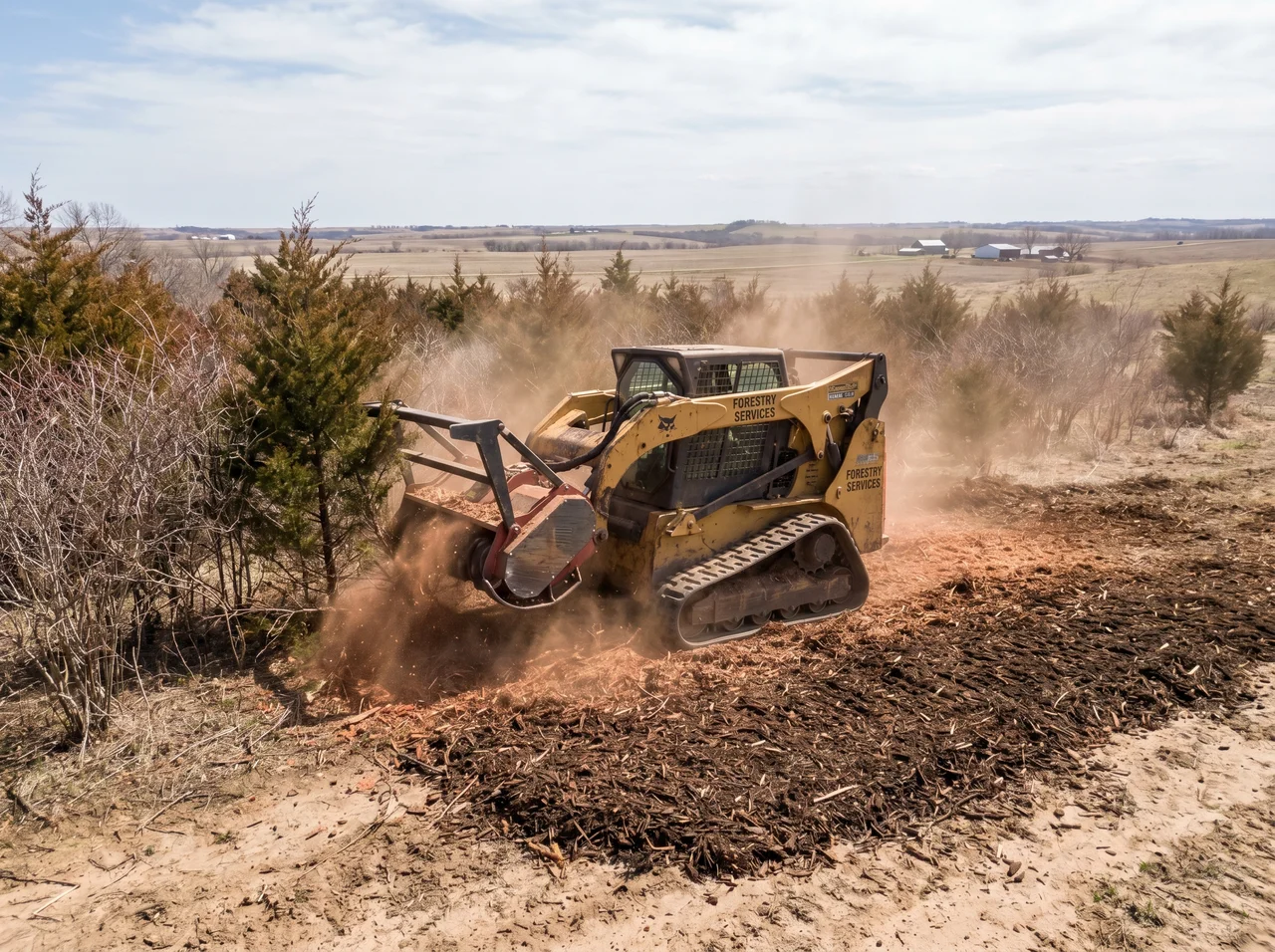 Lot Clearing in Topeka, Kansas